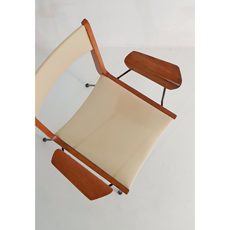 Vintage Boomerang desk chair by Carlo Ratti