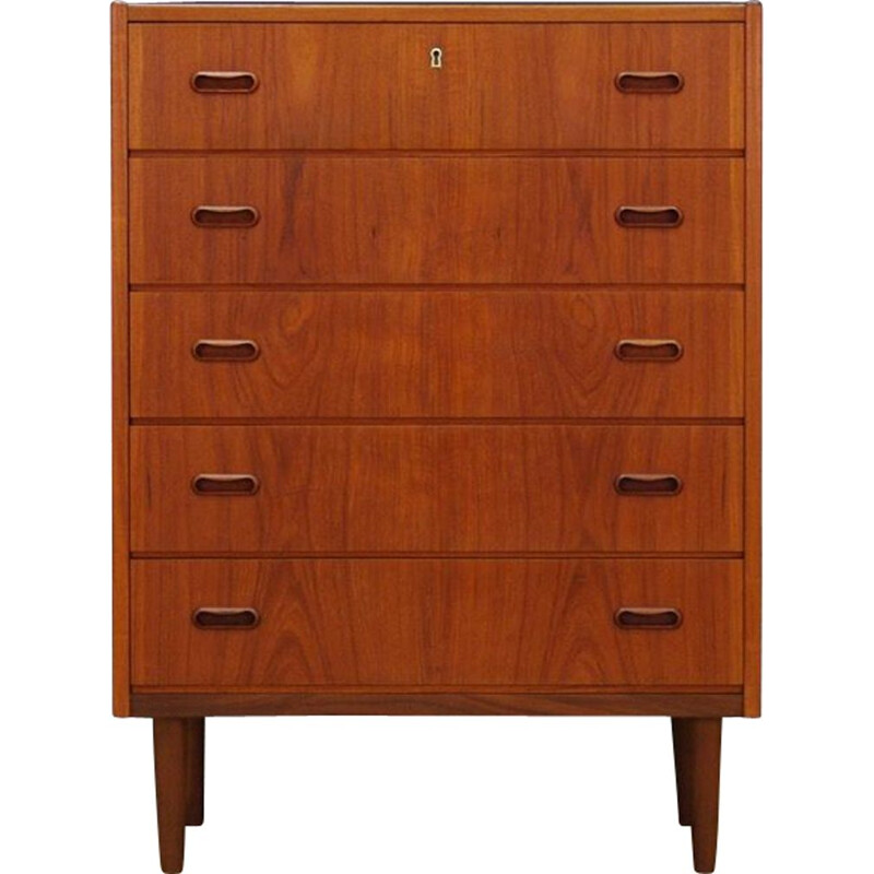 Vintage Danish chest of drawers in teak