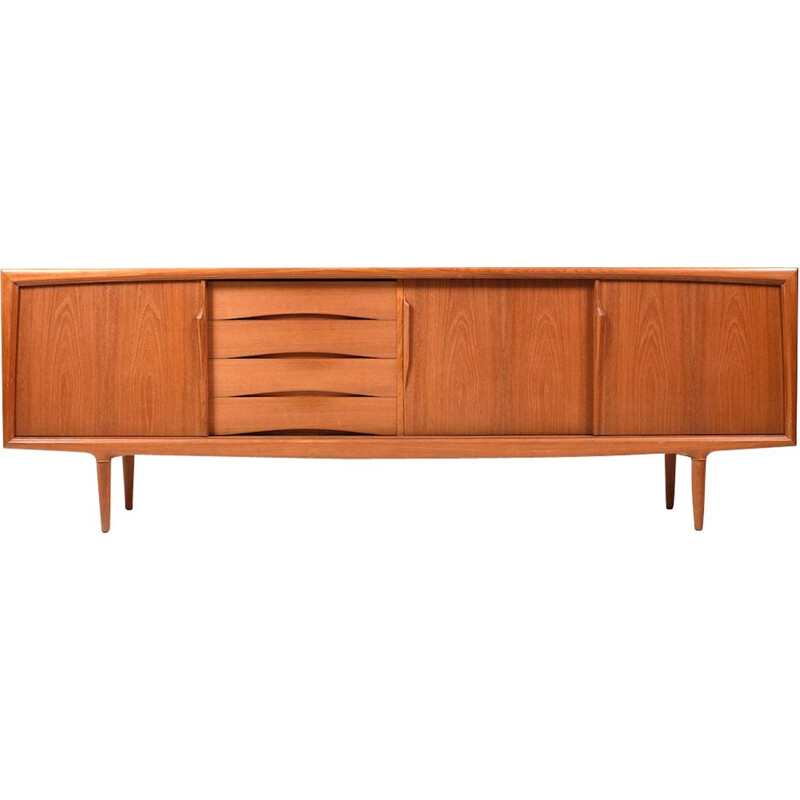 Vintage Danish sideboard in teak by Gunni Omann for ACO