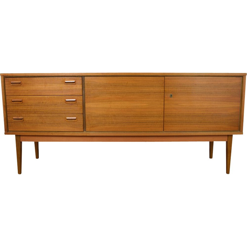 Vintage Danish sideboard with 3 drawers