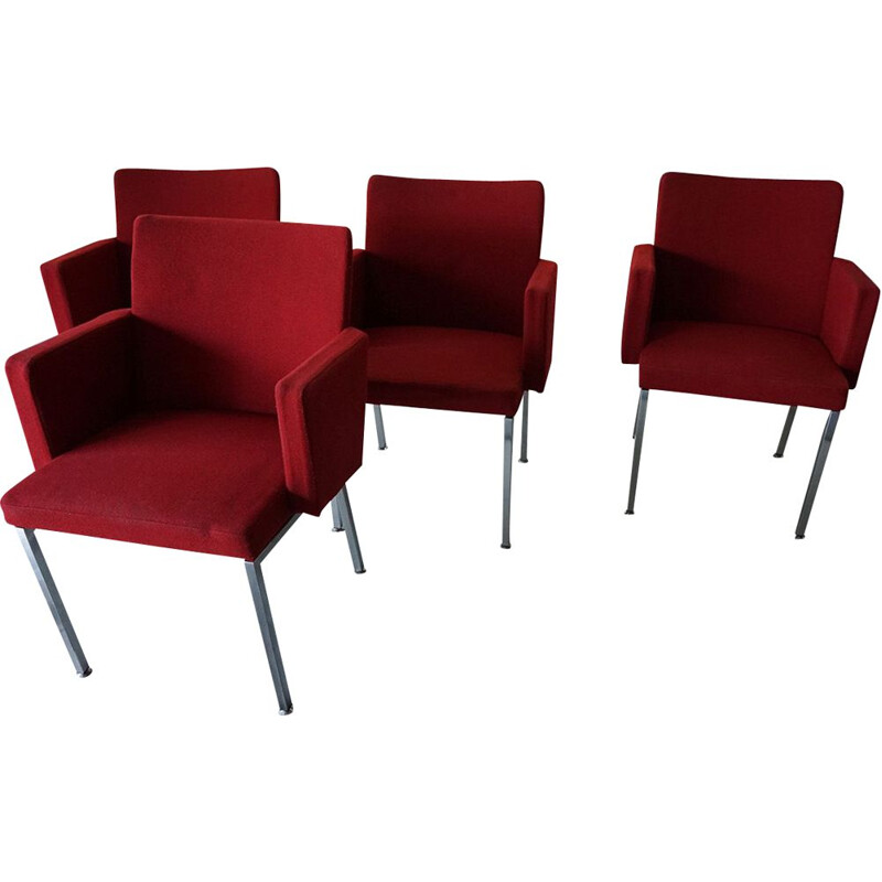 Suite de 4 fauteuils vintage par Hein Salomonson pour AP Originals