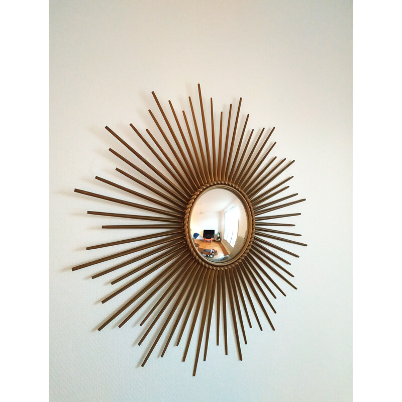 Vintage sun mirror by chaty vallauris