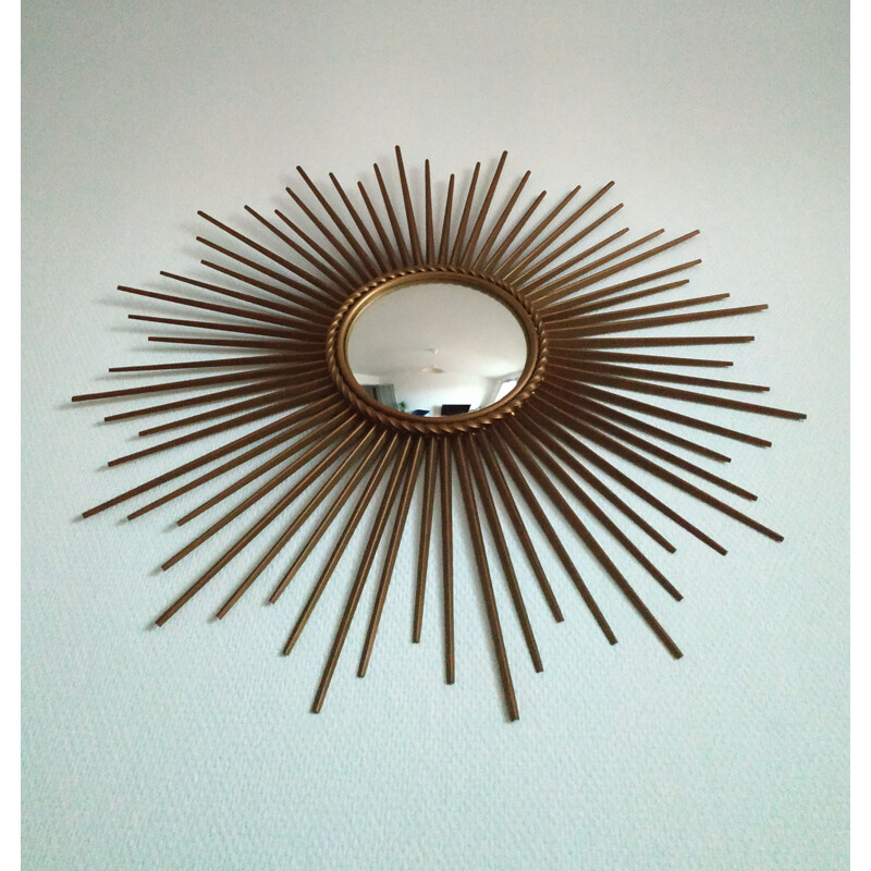 Vintage sun mirror by chaty vallauris