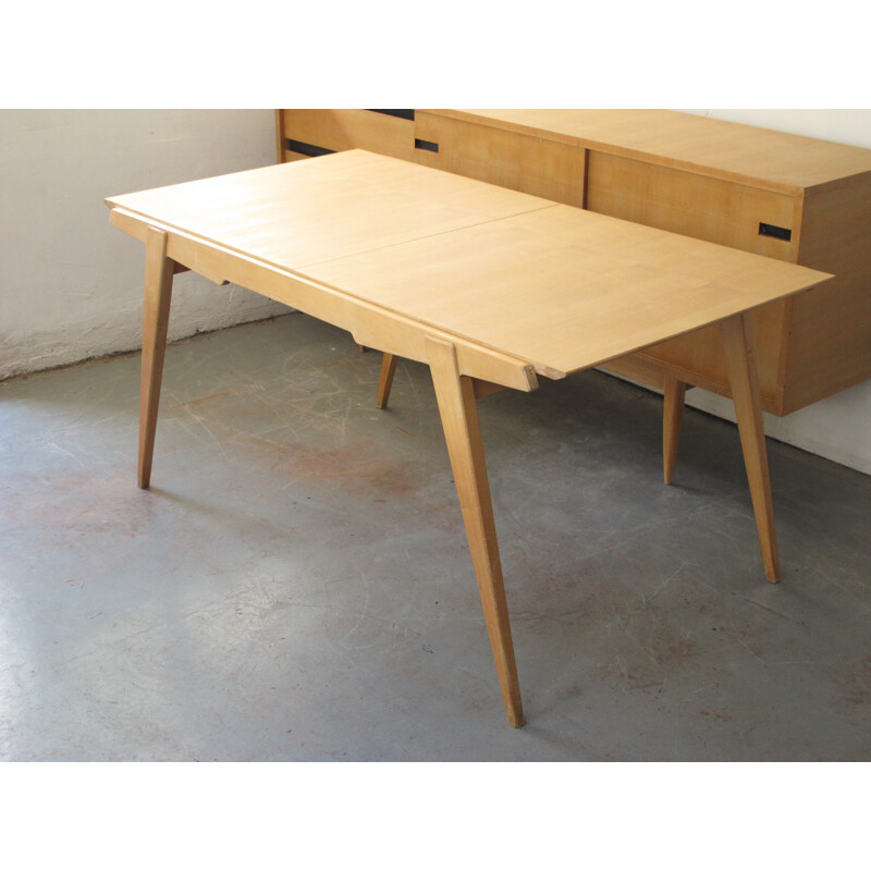 Dining table "Ermenonville", Gérard GUERMONPREZ - 1950s