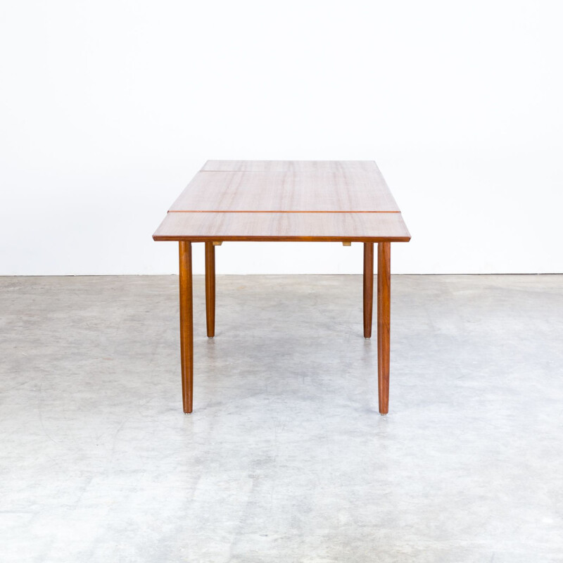 Vintage danish teak dining table for Randers Møbelfabrik