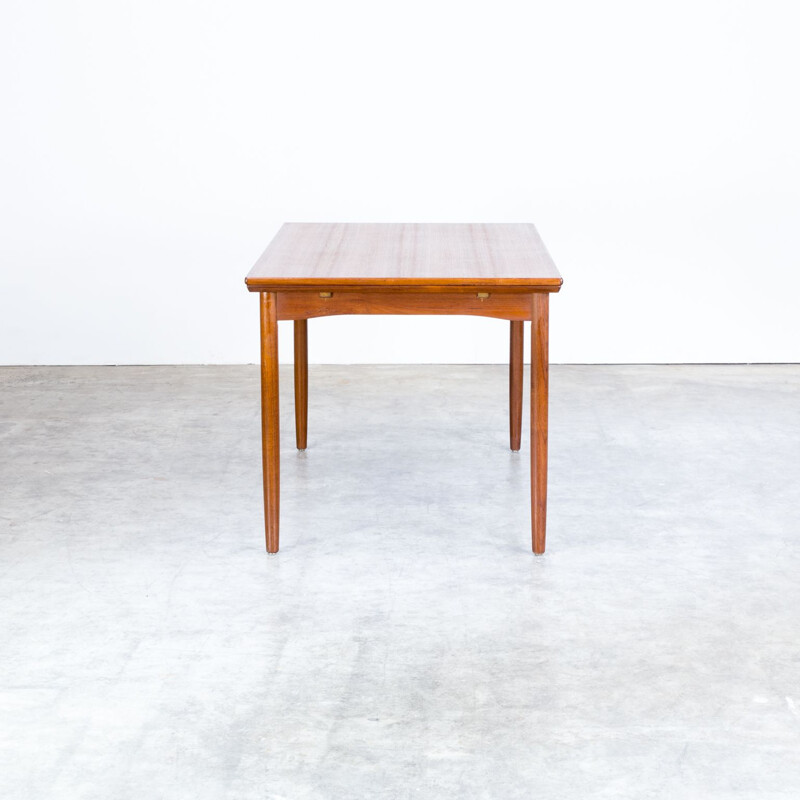 Vintage danish teak dining table for Randers Møbelfabrik