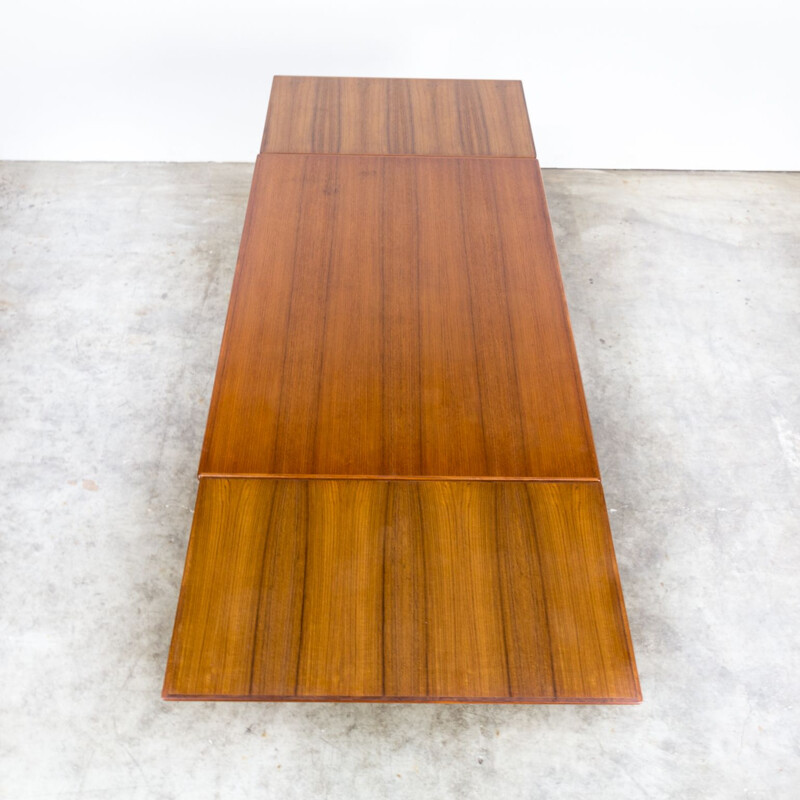 Vintage danish teak dining table for Randers Møbelfabrik