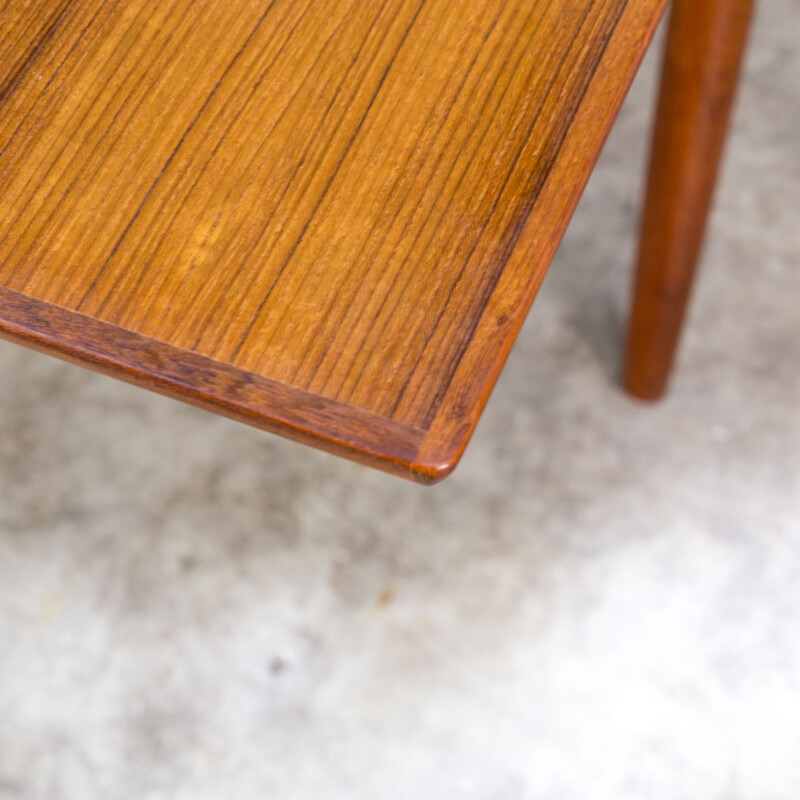 Vintage danish teak dining table for Randers Møbelfabrik