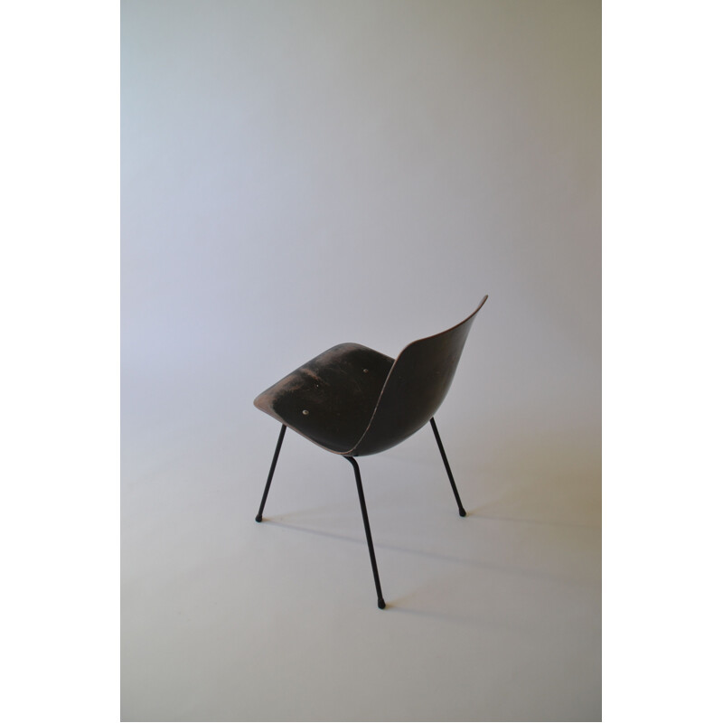 Set of 2 vintage chairs CM131 by Pierre Paulin for Thonet, 1953