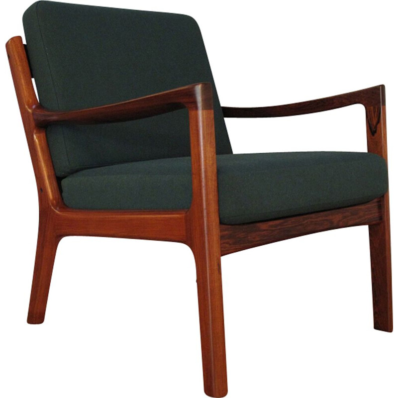 Vintage armchair in rosewood Ole Wanscher