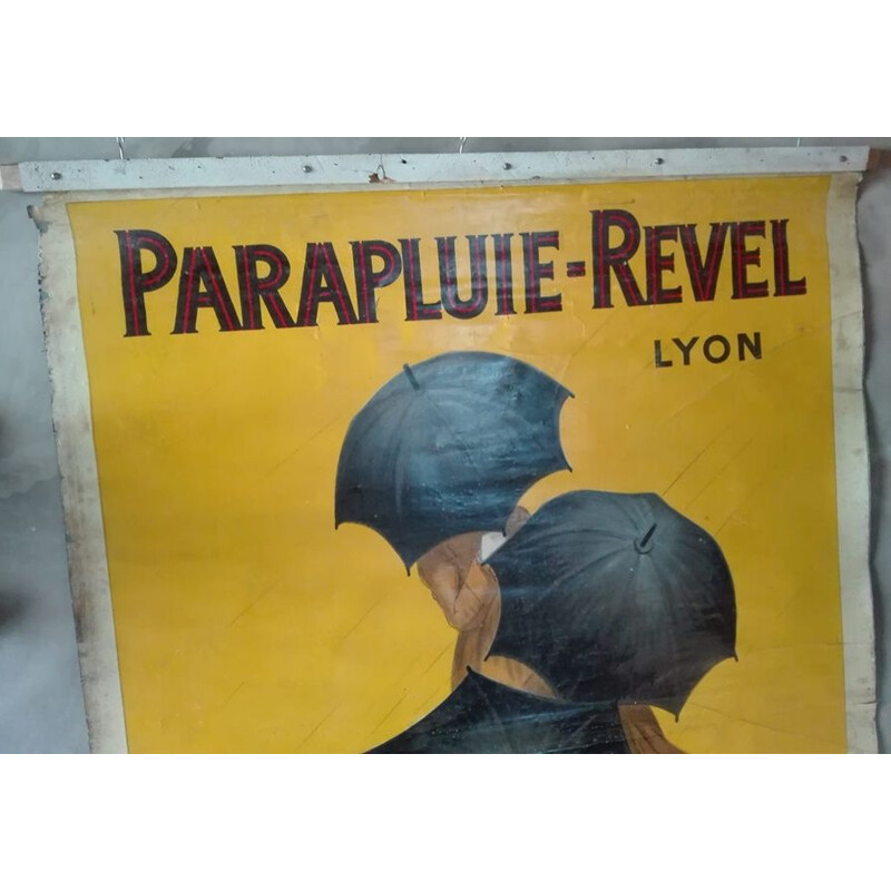 Vintage original poster Parapluie Revel Lyon Cappielo 1922