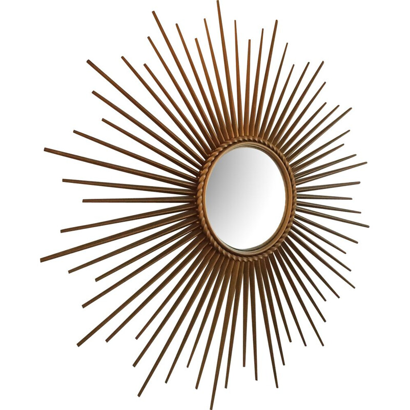 Vintage sun mirror by chaty vallauris