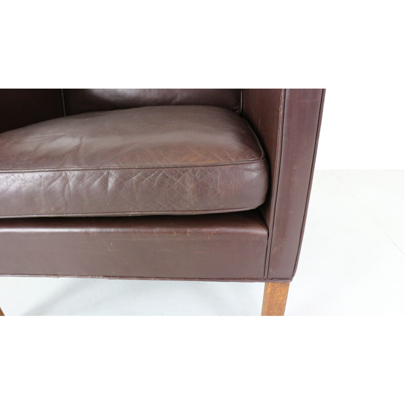 Fauteuil vintage Wingback 2431 par Børge Mogensen pour Fredericia Furniture