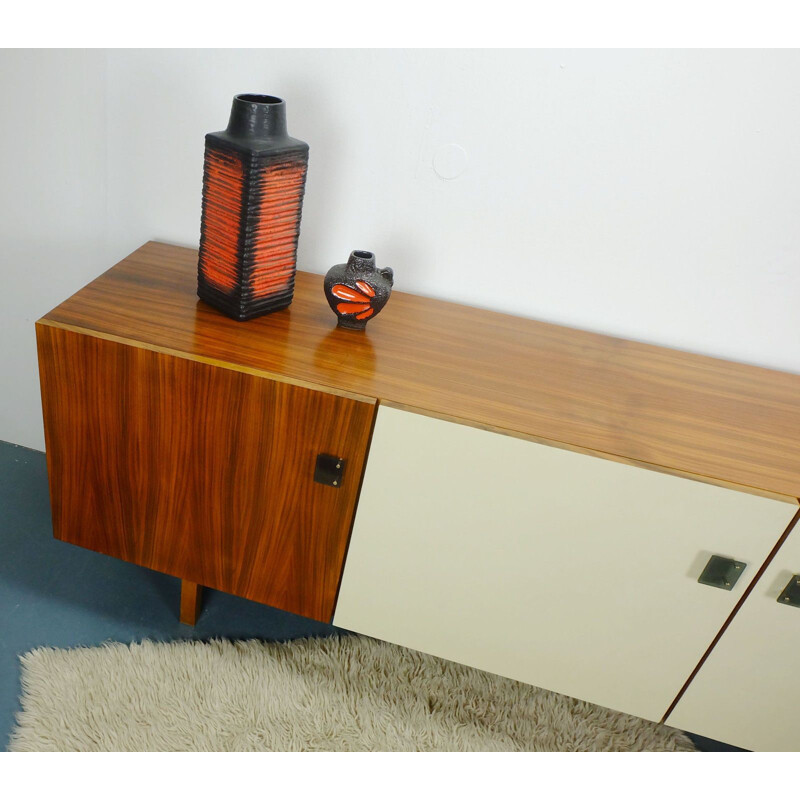 Vintage German sideboard in walnut