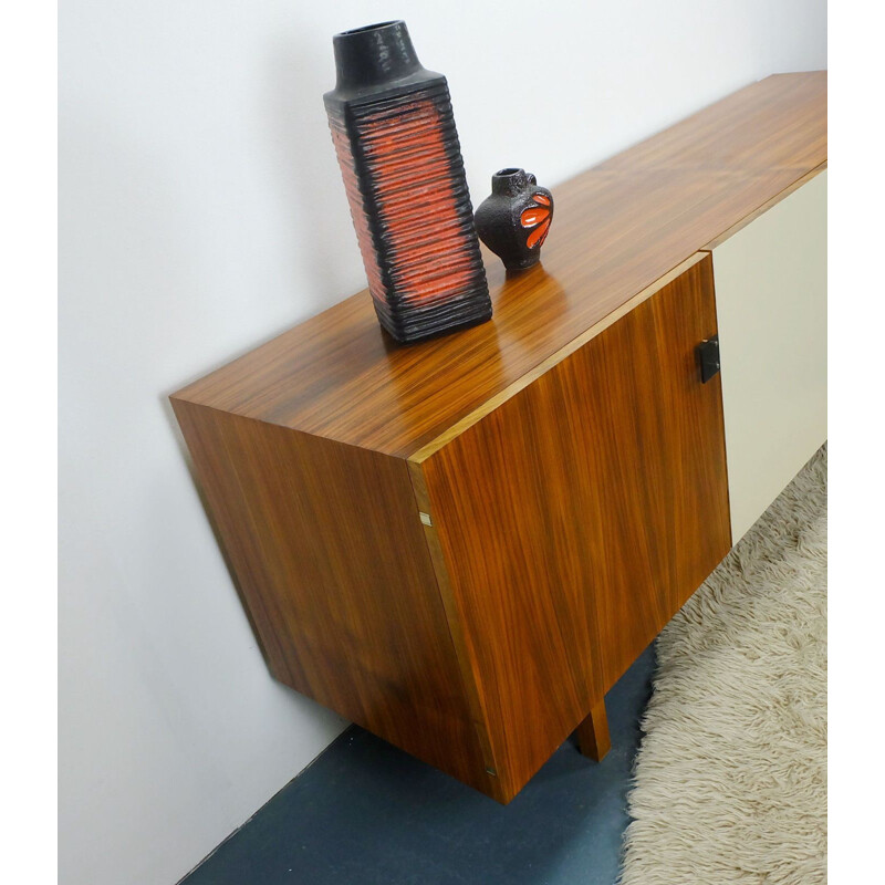 Vintage German sideboard in walnut