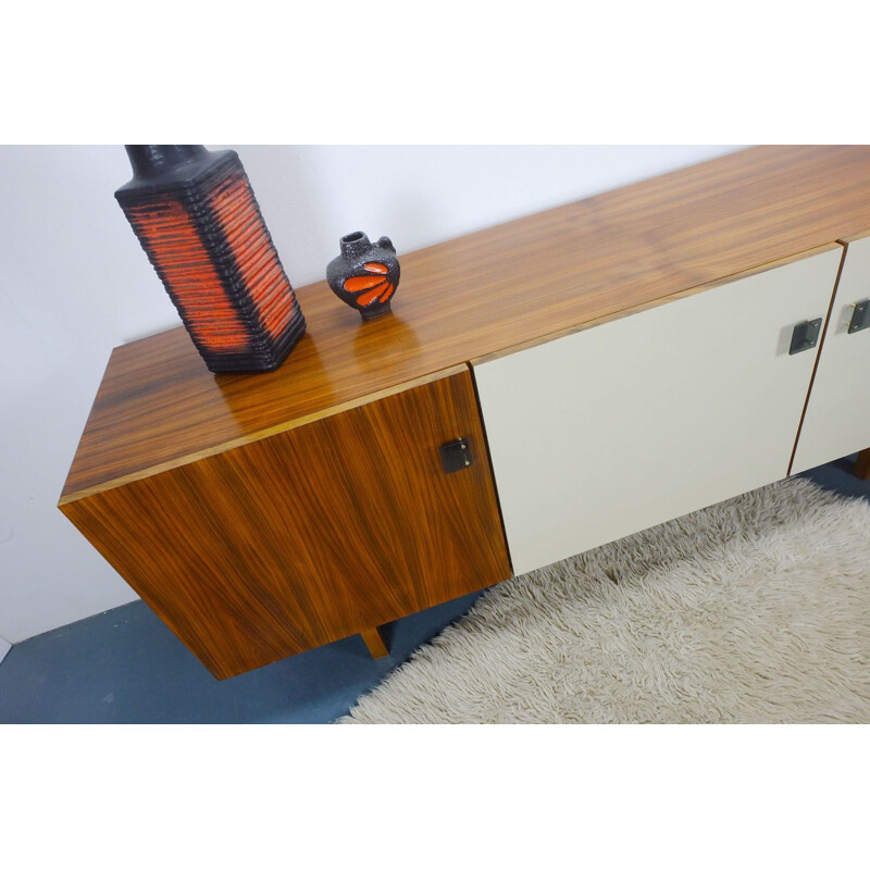 Vintage German sideboard in walnut