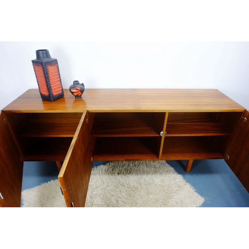 Vintage German sideboard in walnut