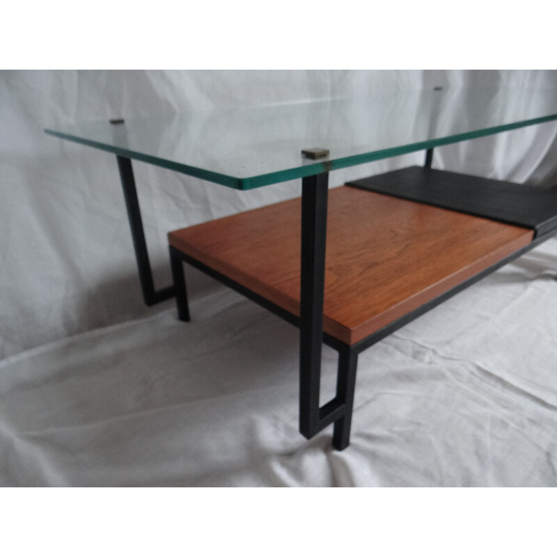 Vintage coffee table by Georges Frydman