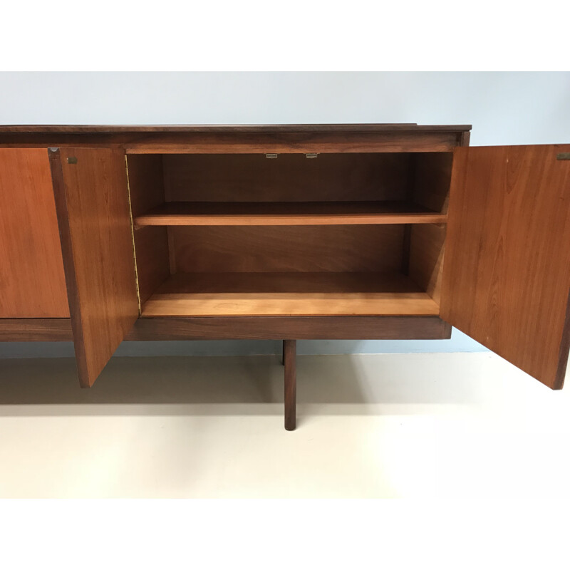 Vintage scandinavian sideboard in rosewood and teak