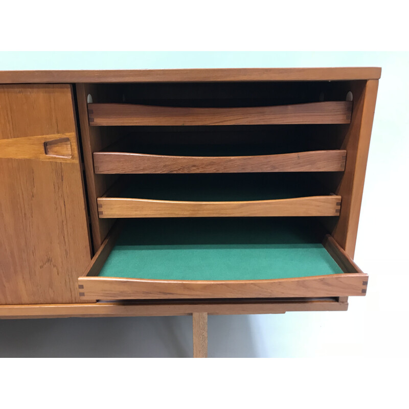 Vintage scandinavian sideboard in teak