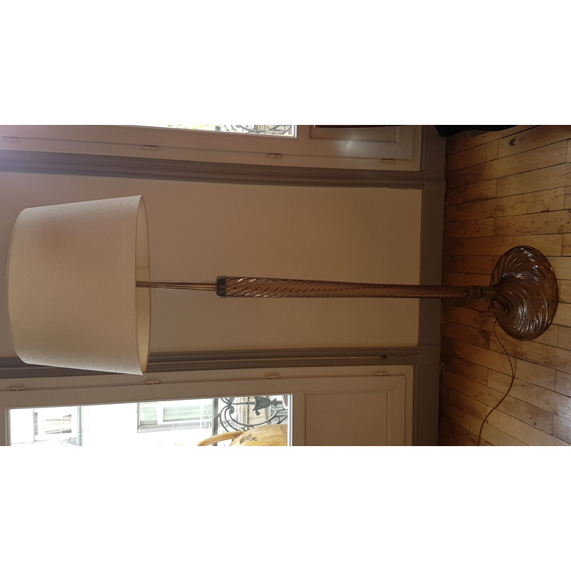 Vintage Italian floor lamp "Venini"