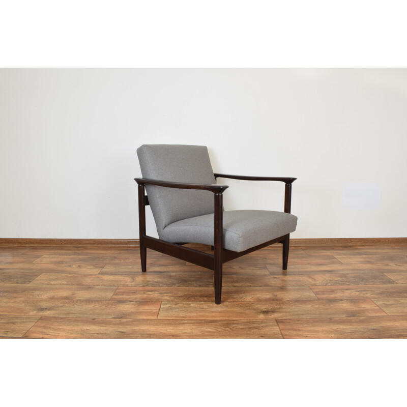 Vintage Polish GFM 142 armchair by Edmund Homa