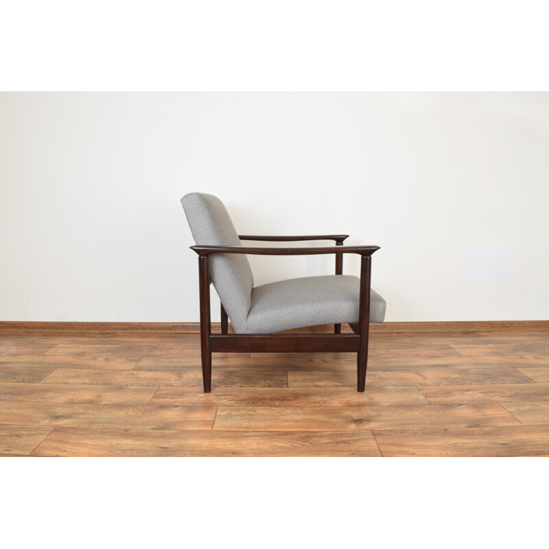 Vintage Polish GFM 142 armchair by Edmund Homa