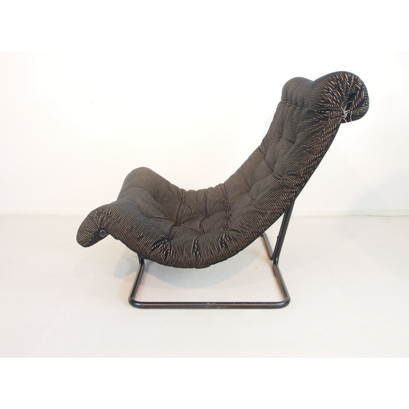 Black Formula lounge chair by Ruud Ekstrand & Christer Norman
