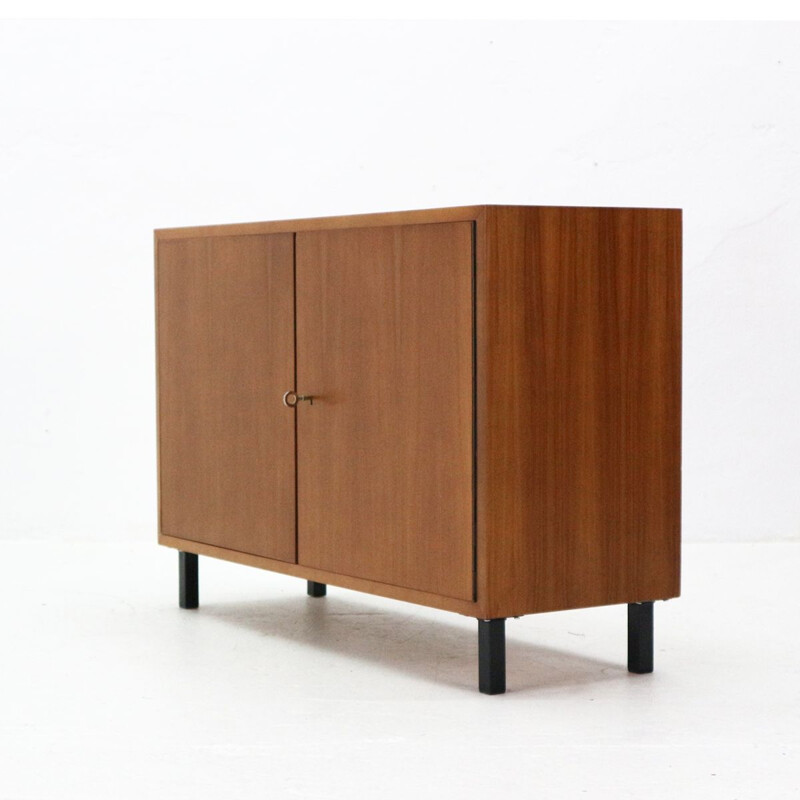 Vintage small chest of drawers in walnut