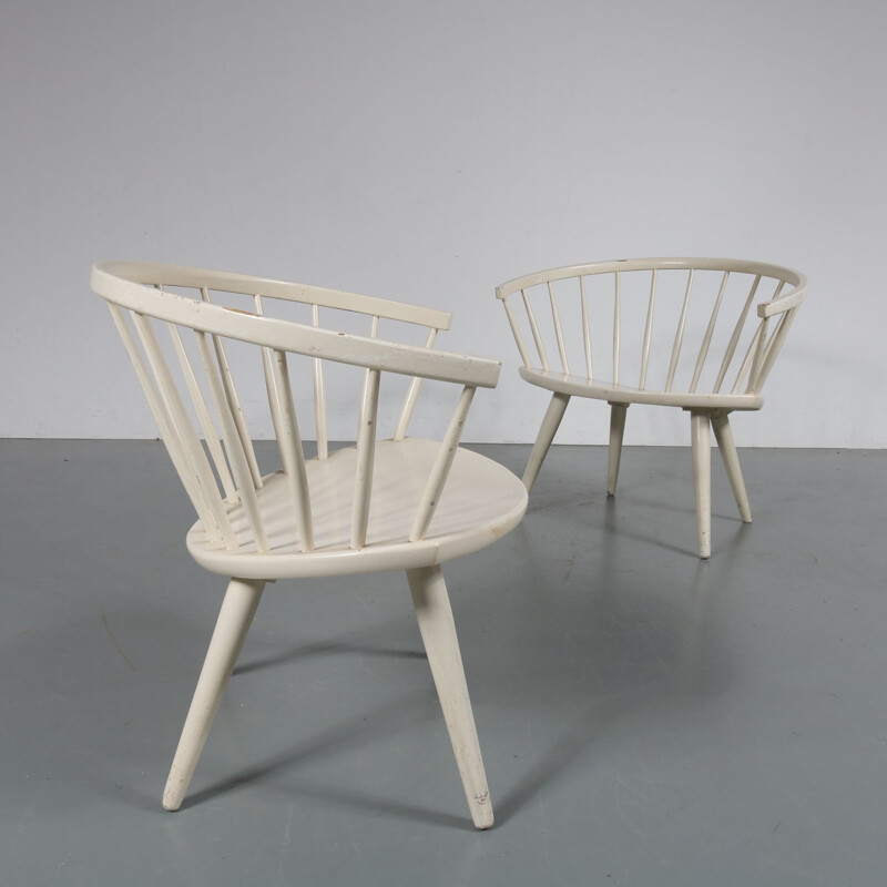 Arka lounge chairs, Yngve EKSTRÖM 1950s