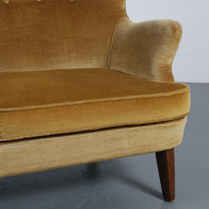 Vintage Dutch 2-seater sofa by Theo Ruth for Artifort