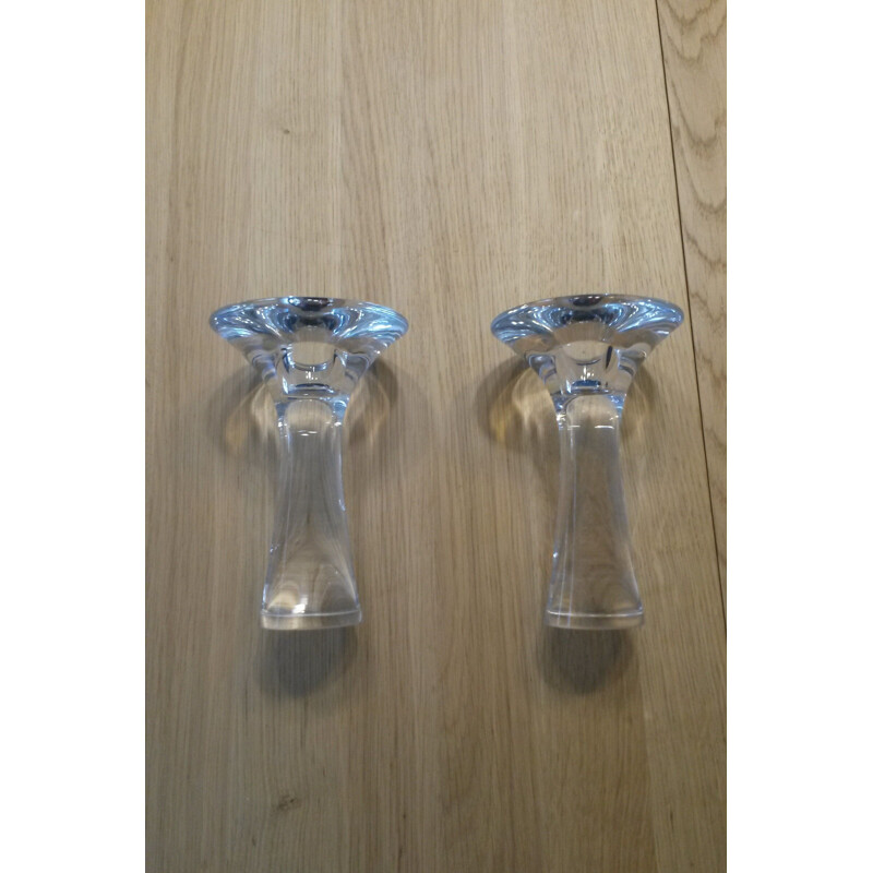 Set of 2 vintage candle holders by Tapio Wirkkala