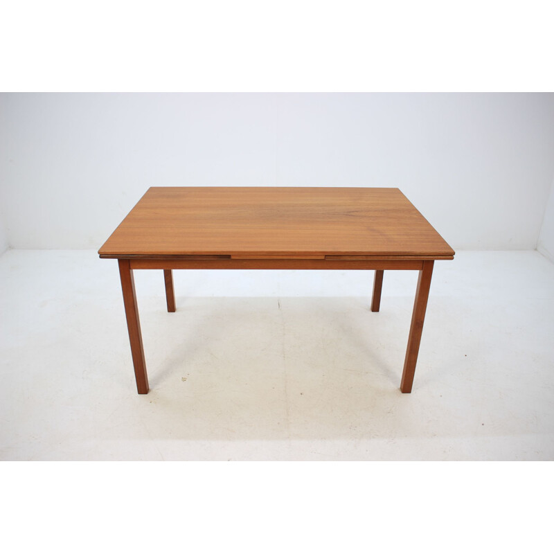 Table vintage danoise extensible en teck par Gudme Mobelfabrik