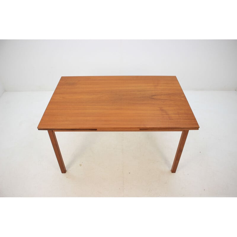 Table vintage danoise extensible en teck par Gudme Mobelfabrik