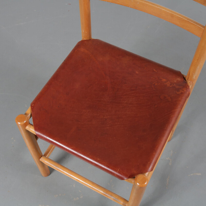 Set of 4 vintage dining chairs by Ate van Apeldoorn