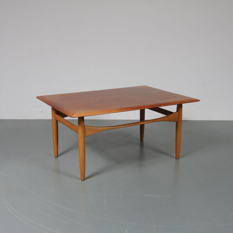 Vintage Dutch coffee table by Aksel Bender Madsen