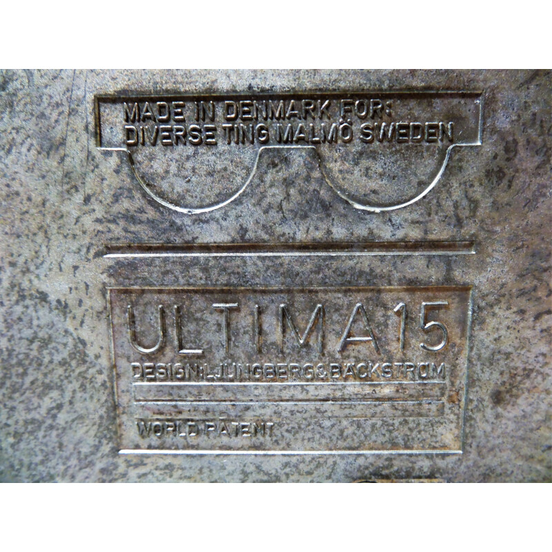 Cendrier vintage "Ultima 15" par Ljungberg & Bäckström pour Diverse Ting