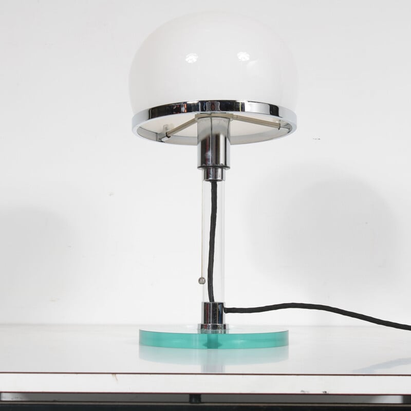 Vintage table lamp by Wilhelm Wagenfeld