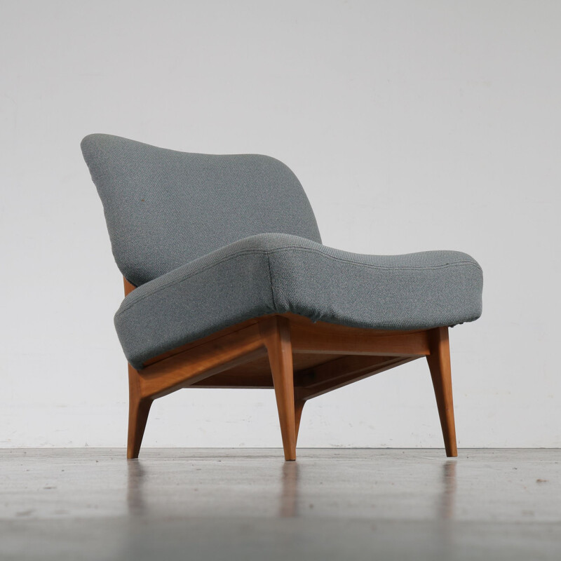 Vintage Dutch lounge chair by Theo Ruth