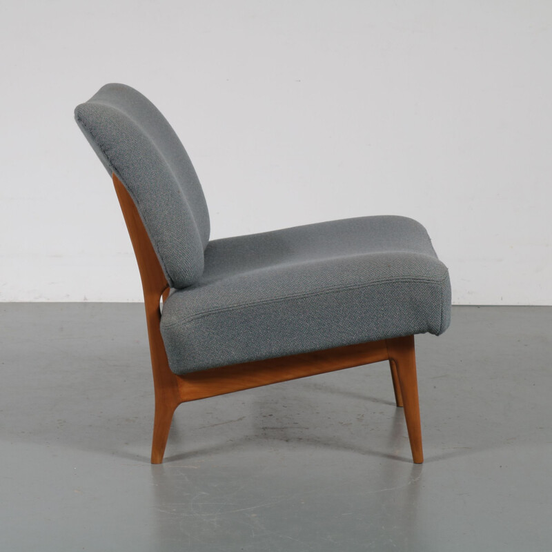 Vintage Dutch lounge chair by Theo Ruth