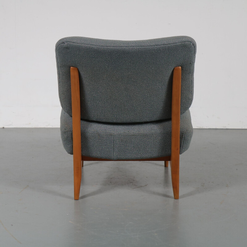 Vintage Dutch lounge chair by Theo Ruth