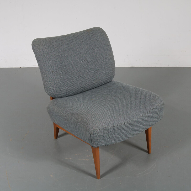 Vintage Dutch lounge chair by Theo Ruth