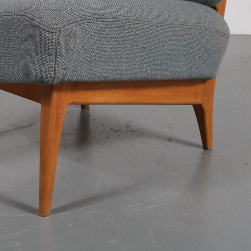 Fauteuil lounge vintage hollandais par Theo Ruth