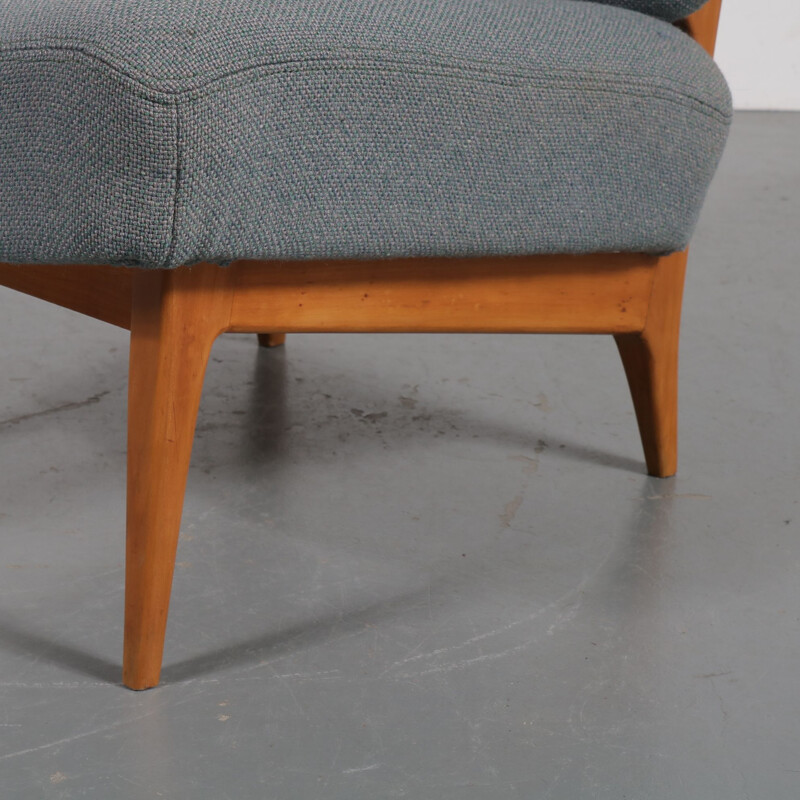 Vintage Dutch lounge chair by Theo Ruth