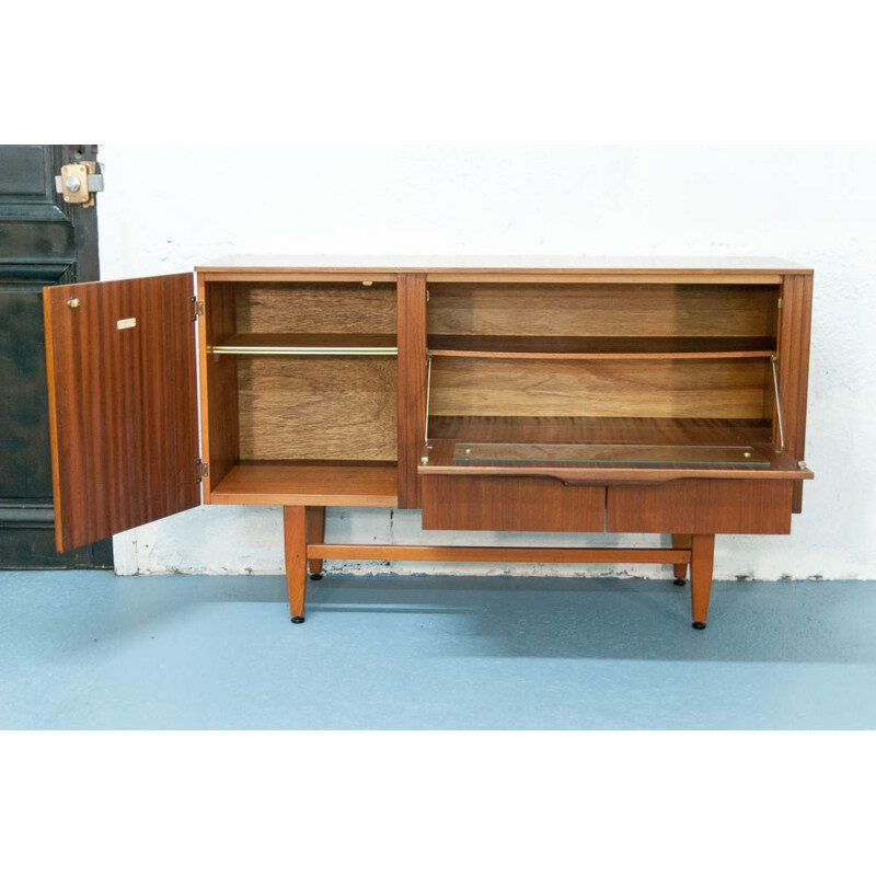 Vintage Scandinavian sideboard teak