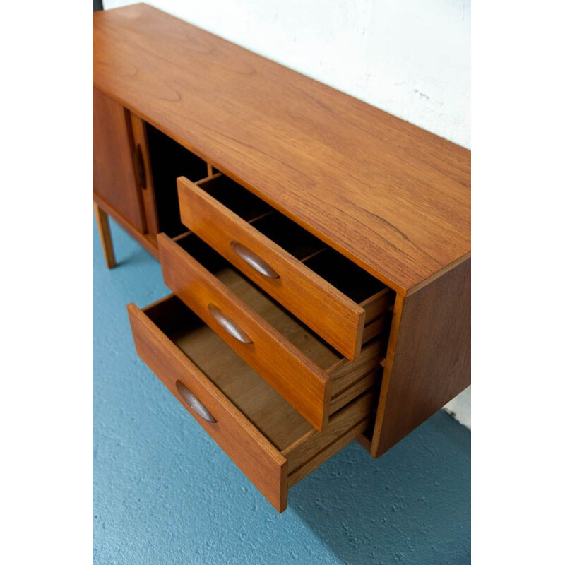 Vintage Scandinavian sideboard in teak