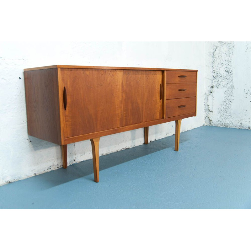 Vintage Scandinavian sideboard in teak