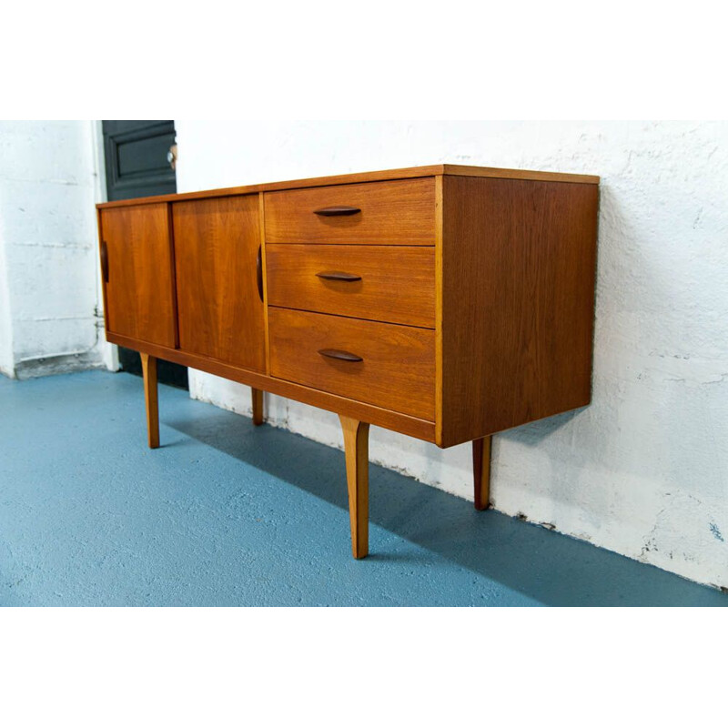 Vintage Scandinavian sideboard in teak