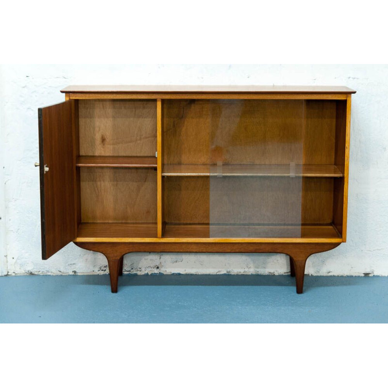 Vintage Scandinavian console in teak