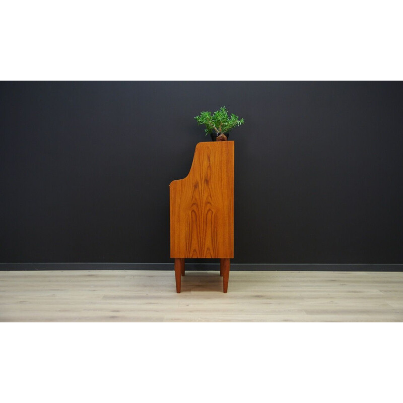 Vintage Danish secretary in teak